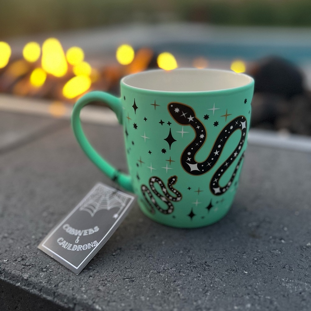 NEW ✨ Soft touch snake mug 🐍 | Cobwebs and Cauldrons